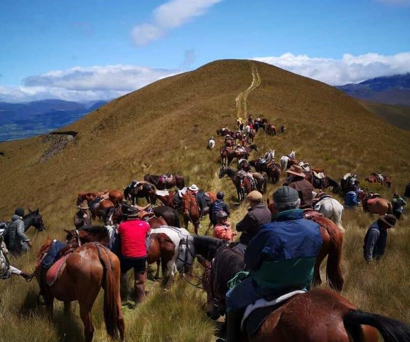 Ecuador es uno de los 15 mejores lugares en el mundo para cabalgar